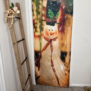 DoorFoto Holiday Door Covers Christmas Thanksgiving 36" x 80" Set of 2
